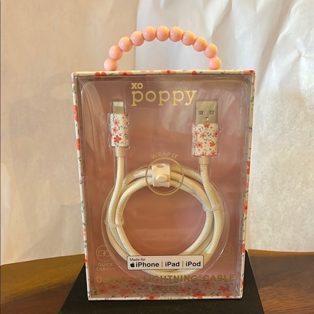 XO Poppy | Lightning Cable (4 Feet)